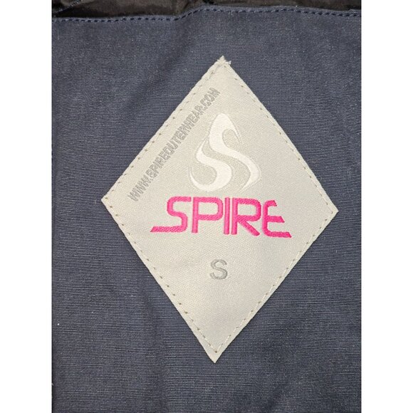 NWOT Spire By Galaxy Women's Navy Blue Jenar Heavyweight Coat Jacket Size S 2206 - Picture 8 of 15